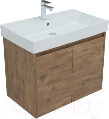Комплект мебели для ванной Aquanet Lino 75 / 302537