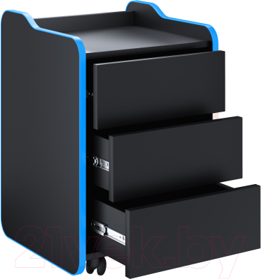 Тумба Vmmgame Case 40 Black Blue / CS-1BKBE