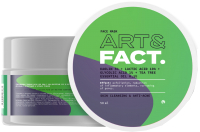 Маска для лица кремовая Art&Fact Kaolin 5% + Lactic Acid 10% + Glycolic Acid 1% очищающая глиняна (50мл) - 