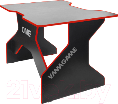 Геймерский стол Vmmgame One Dark 100 Red / TL-1-BKRD