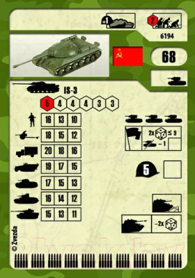 Изображение товара Сборная модель Звезда Советский тяжелый танк ИС-3 / 6194