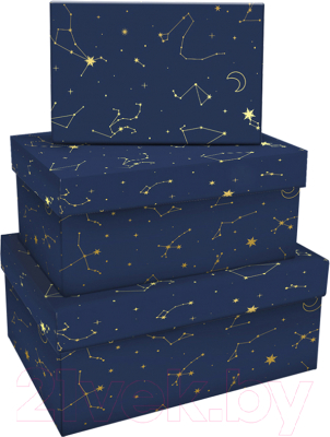 Набор коробок подарочных Meshu Golden Constellation / MS_46605