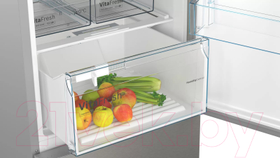 Холодильник с морозильником Bosch KGN39UI27R