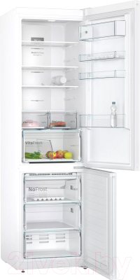 Холодильник с морозильником Bosch KGN39XW27R