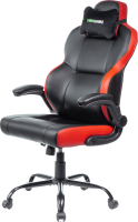 Кресло геймерское Vmmgame Unit / XD-A-BKRD (черный/красный) - 