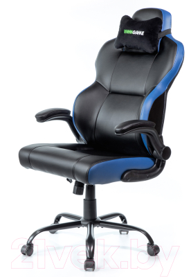Кресло геймерское Vmmgame Unit / XD-A-BKBE (черный/синий)