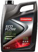 Моторное масло Champion Eco Flow 5W30 SP/RC G6 / 1047268 (5л) - 