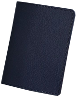 Обложка на паспорт Alligatore Bianco ОД38  (синий) - 