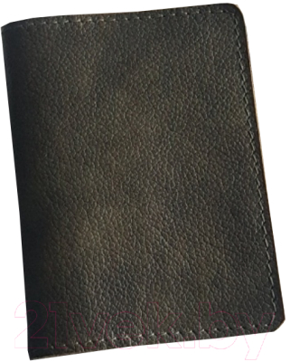 Обложка на паспорт Alligatore Bianco ОД61 (оливковый)