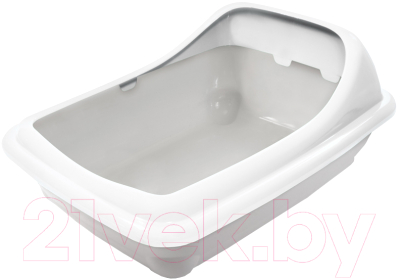Туалет-лоток Gamma Волна / 20452018 (серый/белый)