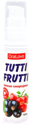 Лубрикант-гель Bioritm Tutti-Frutti смородина / LB-30018 (30г)