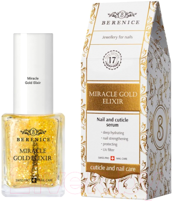 Эмульсия для ногтей Berenice Miracle Gold Elixir