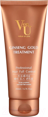 Маска для волос Von-U Ginseng Gold Treatment New (200мл)