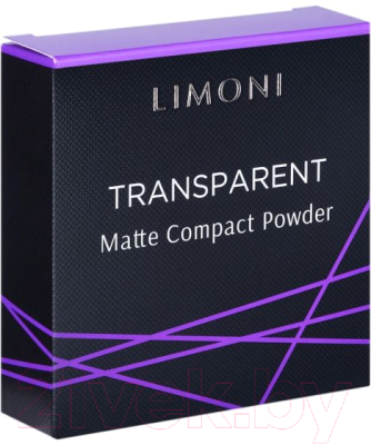 Фиксирующая пудра для лица Limoni Transparent Matte Powder (10г)