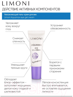 Крем для век Limoni Aqua Max Eye Gel Cream (25мл)