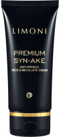 Крем для лица Limoni Premium Syn-Ake Anti-Wrinkle Neck&Decollete Cream (75мл) - 