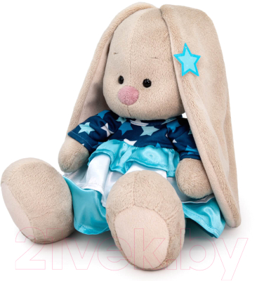 Мягкая игрушка Budi Basa Зайка Ми в платье со звездами / SidS-519