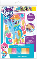 

Набор для творчества My Little Pony, Роспись сверкающим песком Радуга Дэш / 36920