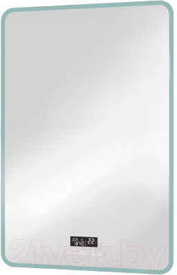 Зеркало Континент Glamour Led 70x120 (с подогревом, с музыкальным блоком)