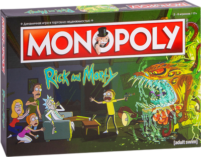 

Настольная игра, Монополия Рик и Морти / 33862