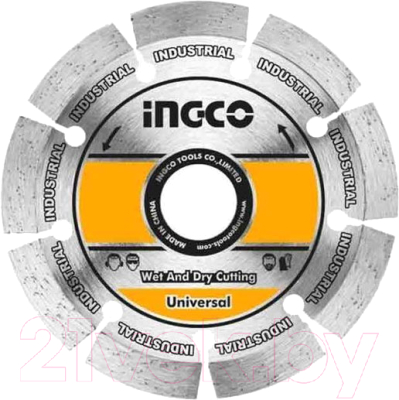 Отрезной диск алмазный INGCO DMD011254