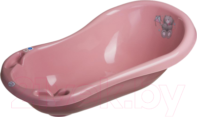 Ванночка детская Maltex Мишка / 1001 (розовый)