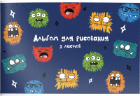 

Альбом для рисования Schoolformat, Crazy Monsters / АЛ8-КМ