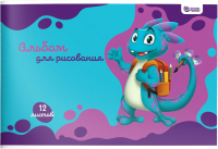 

Альбом для рисования Schoolformat, Smart Dino / АЛ12-СМД