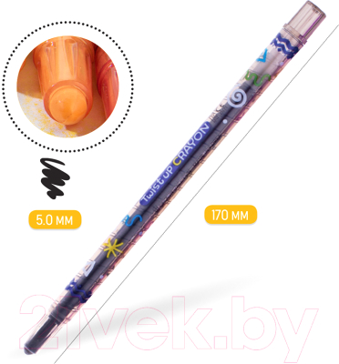Изображение товара Восковые мелки CrowN ArtStory / TP-1600 (16цв)