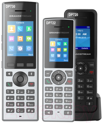 Дополнительная трубка для VoIP-телефона Grandstream DP722