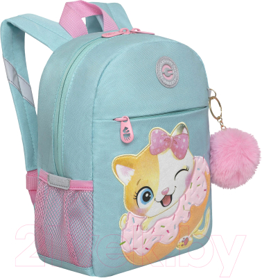 Детский рюкзак Grizzly RK-276-1 (мятный)