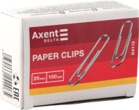 

Скрепки Axent, Оцинкованные / D4112