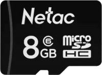 Карта памяти Netac P500 Standard MicroSDHC 8GB C10 (NT02P500STN-008G-S) - 