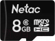 Карта памяти Netac P500 Standard MicroSDHC 8GB C10 (NT02P500STN-008G-S) - 