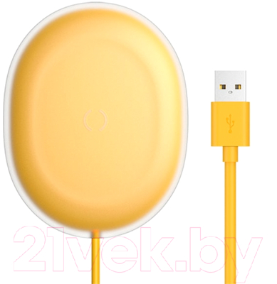 Зарядное устройство беспроводное Baseus Jelly / WXGD-0Y (желтый)