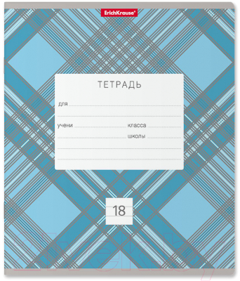 Изображение товара Тетрадь Erich Krause Optima Check / 54180 (18л линейка, ассорти)