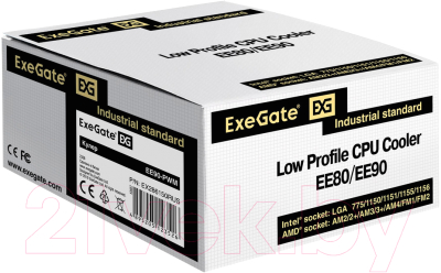 Кулер для процессора ExeGate EE90-PWM
