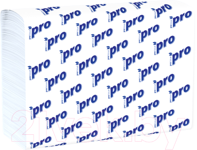 Бумажные полотенца PROtissue Листовые 2х-слойные / С196 (190 листов)