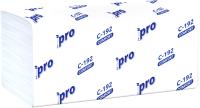 Бумажные полотенца PROtissue Листовые однослойные / С192 (250 листов) - 