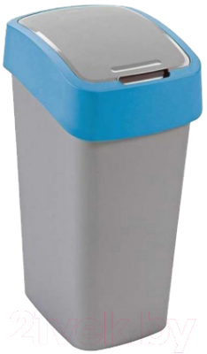 Контейнер для мусора Curver Flip Bin 02172-734-00 (50л, голубой)