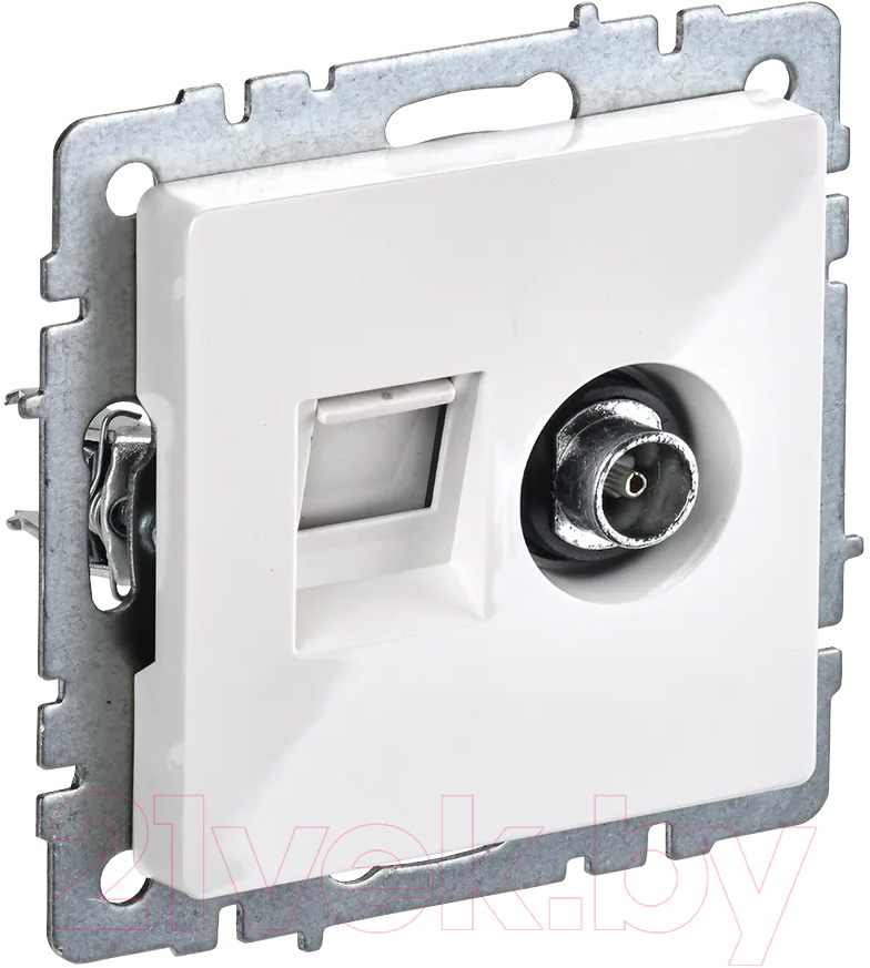Розетка IEK BR-AK20-1-K01 (белый)