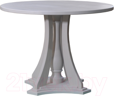 Обеденный стол Dipriz Evans круглый 120x120x75 Д.60011.2 (серый дуб)