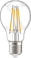 Лампа IEK A60 11Вт 4000К E27 230В / LLF-A60-11-230-40-E27-CL (нейтральный белый) - 