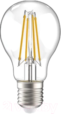 Лампа IEK A60 9Вт 4000К E27 230В / LLF-A60-9-230-40-E27-CL (нейтральный белый)