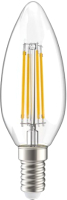 Лампа IEK C35 7Вт 4000К E14 230В / LLF-C35-7-230-40-E14-CL (нейтральный белый) - 