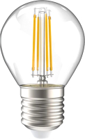 Лампа IEK C45 7Вт 4000К E27 230В / LLF-G45-7-230-40-E27-CL (нейтральный белый) - 