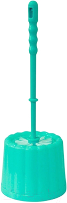 Изображение товара Ершик для унитаза Idea Флауэр М5014 (аквамарин)