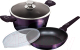 Набор кухонной посуды Berlinger Haus Purple Eclips BH-7102 - 