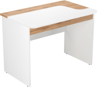Письменный стол Involux Римини 170S002 левый (белый премиум/дуб натюрель) - 