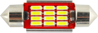 Автомобильная лампа AVG 3014-12SMD Canbus / 326436 - 